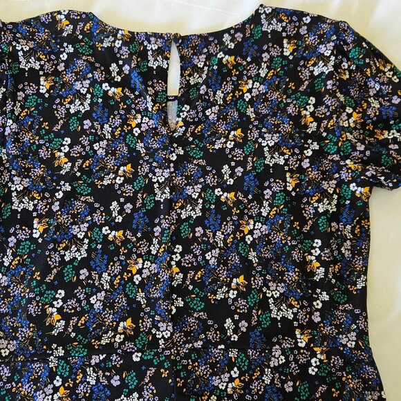 Cute Patterned Aline Midi Dress - Picture 4 of 7